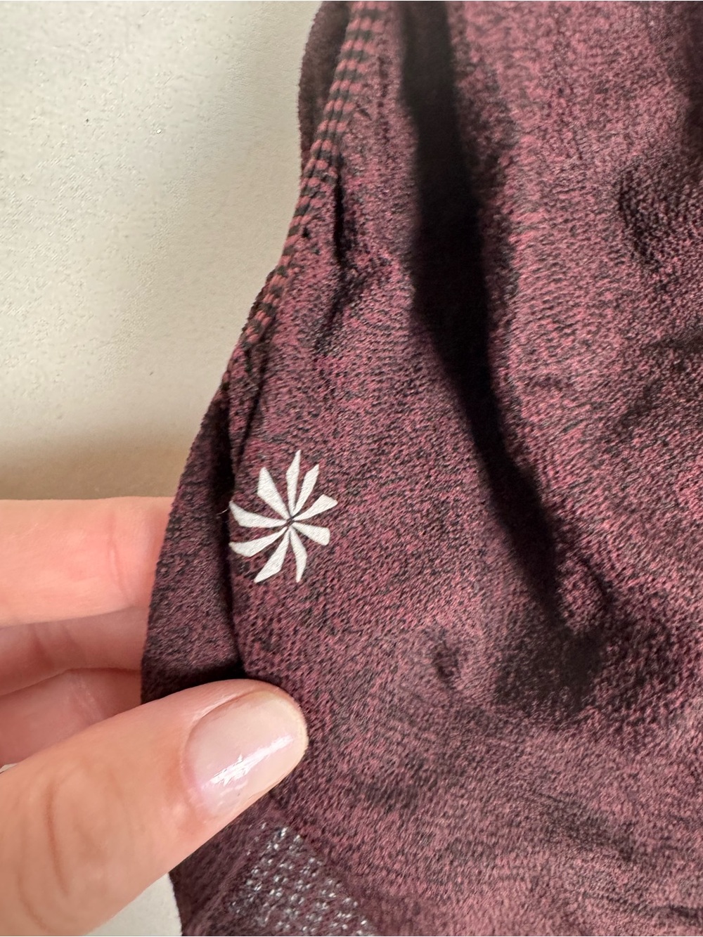 Athleta Speeight Glow Tank Racerback Burgundy Women’s M - Picture 2 of 6